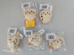 ちいかわ うさぎだらけくじ E賞 ぬいぐるみバッジ 5種 セット