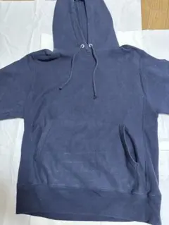 Champion ネイビー パーカー フード付き