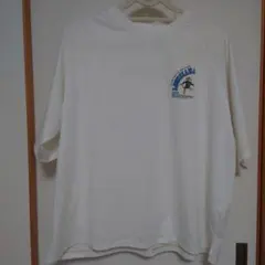 niko and　カレッジロゴ 半袖Tシャツ ホワイト