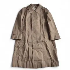 ブラウン ステンカラーコート