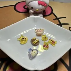 ディズニー くまのプーさん ネイルパーツ 7個セット