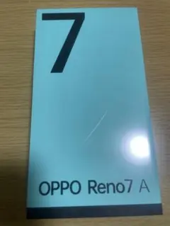 新品未開封　OPPO Reno7 A スターリーブラック 本体