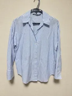 ZARA ザラ　ストライプ　シャツ　トップス