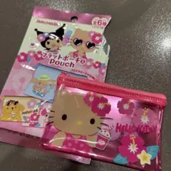 サンリオ フラットポーチS キティ セリア