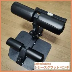 美品 leikefitness シシースクワットベンチ