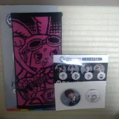 ラルク L'Arc~en~Ciel エンタメくじ tetsuya タオル缶バッジ