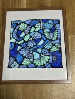 白山陶器 波佐見焼 額装陶板画 壁掛 オールド白山陶器 魚 1960年代【希少】 白山陶器 波佐見焼 額装陶板画 壁掛 オールド白山陶器 魚 1960年代