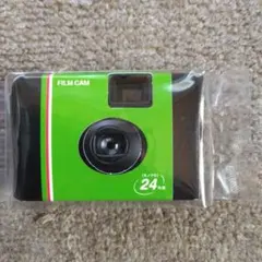 平成レトロ　FILM CAM モノクロ 24枚撮り 使い捨てカメラのサムネイル