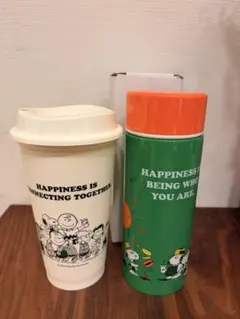 Starbucks Peanuts コラボ タンブラー 2点セット