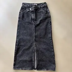 美品 LOWRYSFARMロングデニムスカート