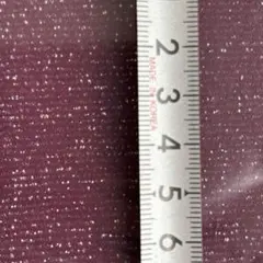 カラータイツ　ローズバイオレット M-L ラメタイツHIROKO KOSHINO
