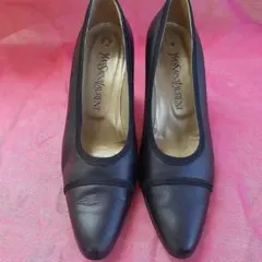 お値下げしました。Yves Saint Laurent ブラックハイヒール