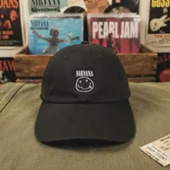 NIRVANA スマイリーハット　Rock Stanley ニルバーナのサムネイル