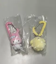 カラフルカラビナマスコットチャーム ポムポムプリン マイメロディ