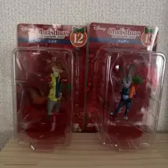 Happy くじ　クリスマスオーナメント　ズートピア　2体セット