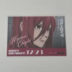 ブルーロック　千切豹馬　アニメイトカフェ　バースデーブロマイド