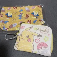 ポケモン　ピカチュウ　ポーチと財布セット