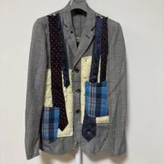 Y*e様 コムデ　ギャルソン　オム　プリュス 01AW　サイケ期　パッチワーク コムデ ギャルソン オム プリュス 01AW サイケ期 パッチワーク