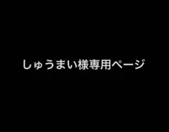 しゅうまい様専用ページ