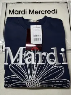 Mardi Mercredi マルディメクルディ 刺繍 トレーナー スウェット