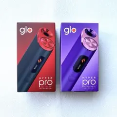3個セット】グローハイパープロglo HYPER PRO 赤・青・紫 - メルカリ