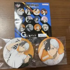 WIND BREAKER 一番くじ　G賞　缶バッジ