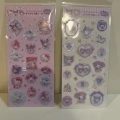 サンリオ すりガラス風シール クロミ マイメロ シナモン キティー 正規品