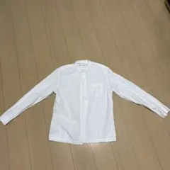 無印良品　バンドカラーシャツ　長袖　M