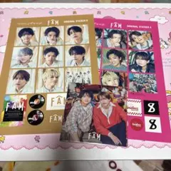 timelesz タイムレス　FAM ステッカー