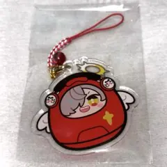 CR Crazy Raccoon だるまいずごっど　アクリルキーチェーン