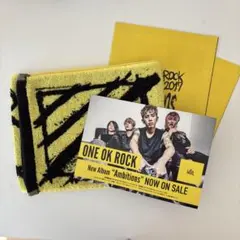 ONE OK ROCK 2017 ambitions マフラータオル　チラシ付