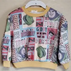 ★希少★【新品】100 トイ・ストーリー 英文字トレーナー