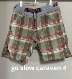 go slow caravan ハーフパンツ　サイズ4のサムネイル