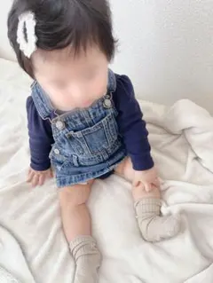 GAP ベビー デニムオーバーオール