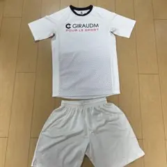 GIRAUDM サッカーウェア 上下セット ホワイトのサムネイル