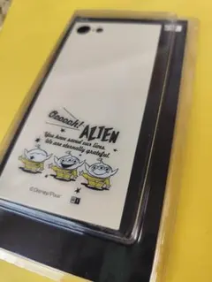 ラス1新品iPhoneSE3/SE2/87用リトルグリーンメン耐衝撃ガラスケースのサムネイル
