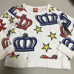 BABY DOLL 王冠と星のトレーナー 110