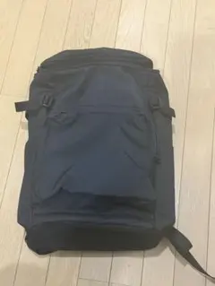 肩の負担を軽くする 撥水上から開くリュックサック 無印良品 黒