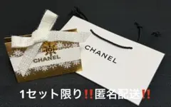 CHANEL シャネル ホリデー ラッピングセット 箱 チャーム ショッパー