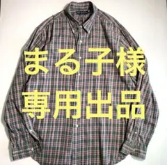 ラルフローレン XL ボタンダウンシャツ チェック オックスフォード 長袖シャツ