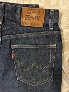 【SALE】EDWIN X-JEANS403 ストレートデニム ダークブルー