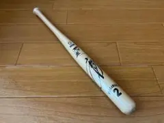 日本ハム　ファイターズ　小笠原道大　サイン入りミニバット