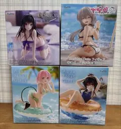 ToLOVEる　モモ/結城美柑/古手川唯　宇崎ちゃん　宇崎月フィギュア4点セット