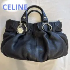 連休値下げ　セリーヌ　レザーバック　 チャーム　ショルダー付き　CELINE