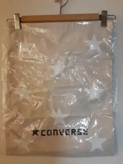 CONVERSE 星柄バッグ ベージュ　ノベルティ