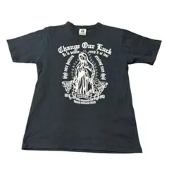 グラフィックTシャツ　マリア　ブラック　ストリート　古着　8#d
