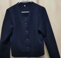 無印良品　婦人　二重編みスウェットカーディガン