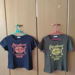 tm.h ロゴプリントTシャツ 2枚セット