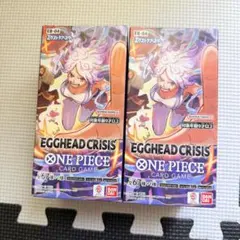 EGGHEAD CRISIS ONE PIECE カードゲーム 2箱セット