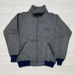 パタゴニア 80s デカタグ フリースジャケット グレー L ビンテージ